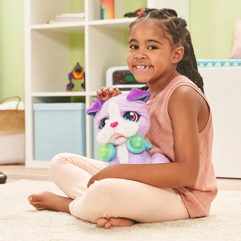 VTech KidiFriends DJ BeatBoxer minkštas žaislas su balso įrašymu, automatinis išsijungimas, įvairiaspalvis