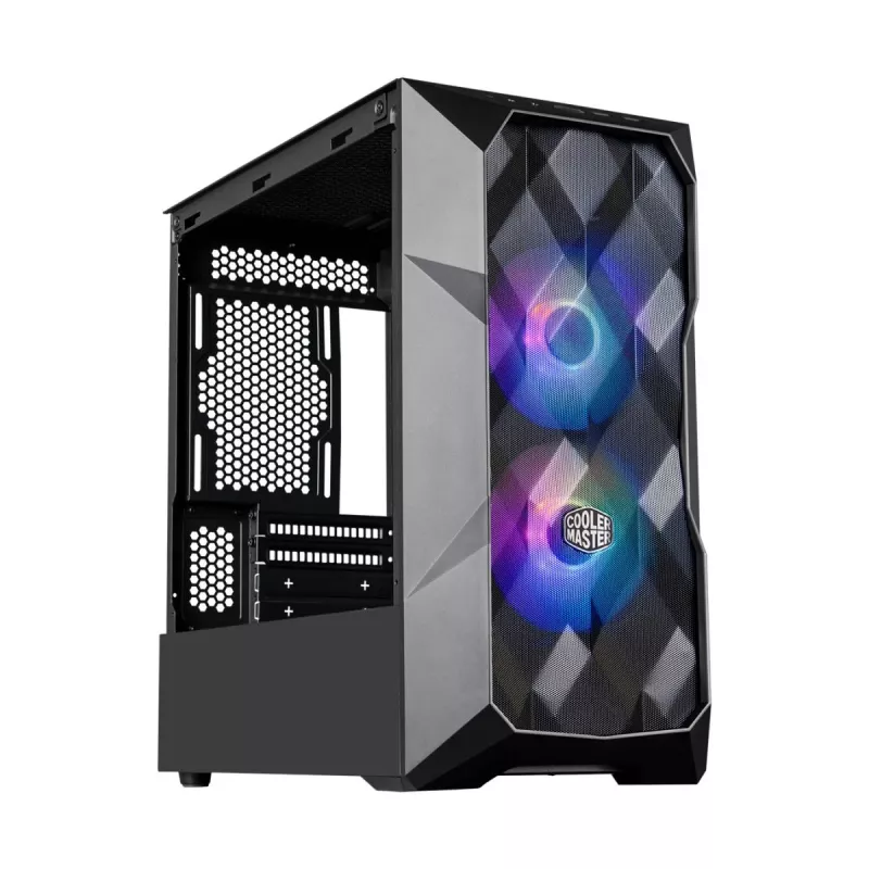 COOLER MASTER MasterBox TD300 Mesh Mid Tower korpusas juodas