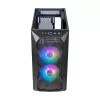 COOLER MASTER MasterBox TD300 Mesh Mid Tower korpusas juodas
