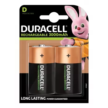 Duracell Įkraunama baterija D NiMH 1,2 V 2200 mAh 2 vnt