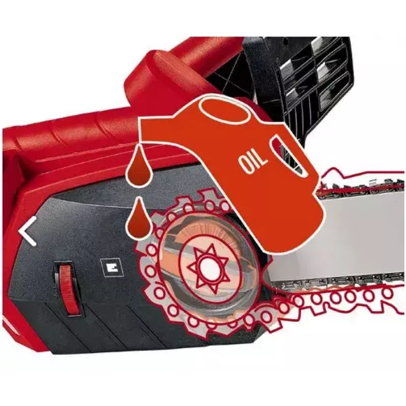 Grandininis pjūklas Einhell GE-EC 2240 2200 W juodas raudonas