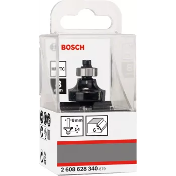 Bosch 2 608 628 340 frezavimo pjaustiklis apvalinimui, 1 vnt.