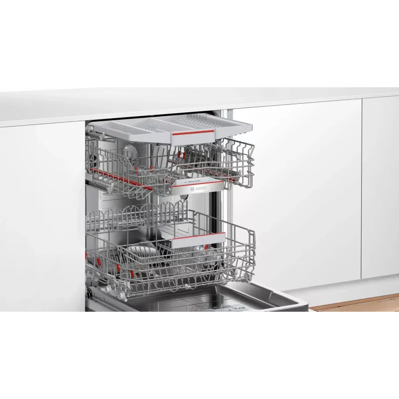 Bosch Serie 6 SBV6ZCX17E indaplovė, visiškai įmontuojama, 14 komplektų