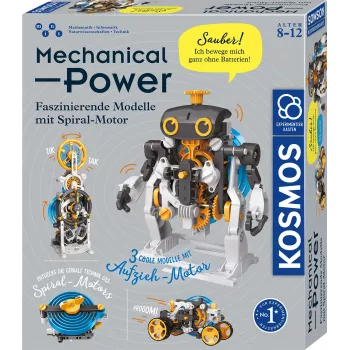 Kosmos Mechanical Power Robotas – Inžinerinis Konstruktorius, 8+ metų, Įvairių Spalvų
