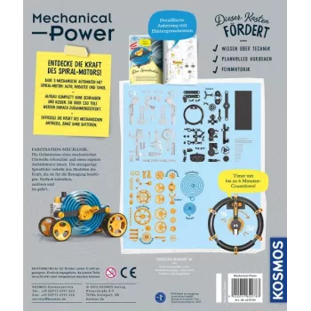Kosmos Mechanical Power Robotas – Inžinerinis Konstruktorius, 8+ metų, Įvairių Spalvų