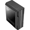 Aerocool Splinter Duo-G-BK-v1 ATX vidutinis bokštinis korpusas, grūdintas stiklas, juodas