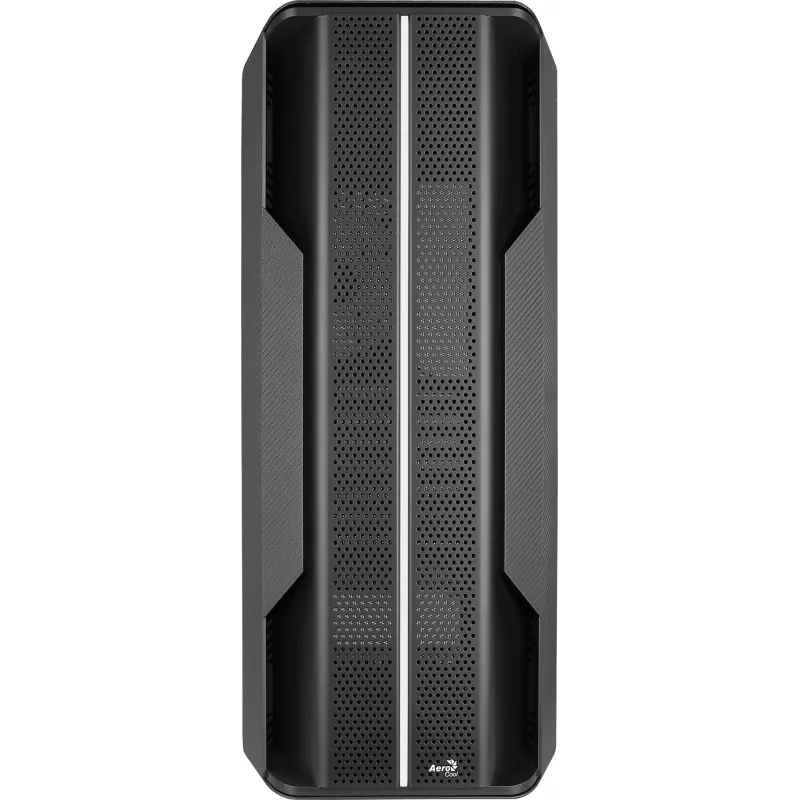 Aerocool Splinter Duo-G-BK-v1 ATX vidutinis bokštinis korpusas, grūdintas stiklas, juodas