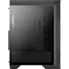 Aerocool Splinter Duo-G-BK-v1 ATX vidutinis bokštinis korpusas, grūdintas stiklas, juodas