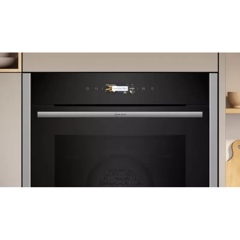 Neff N 70 B24CR71N0 orkaitė 71 L Juoda, Nerūdijantis plienas
