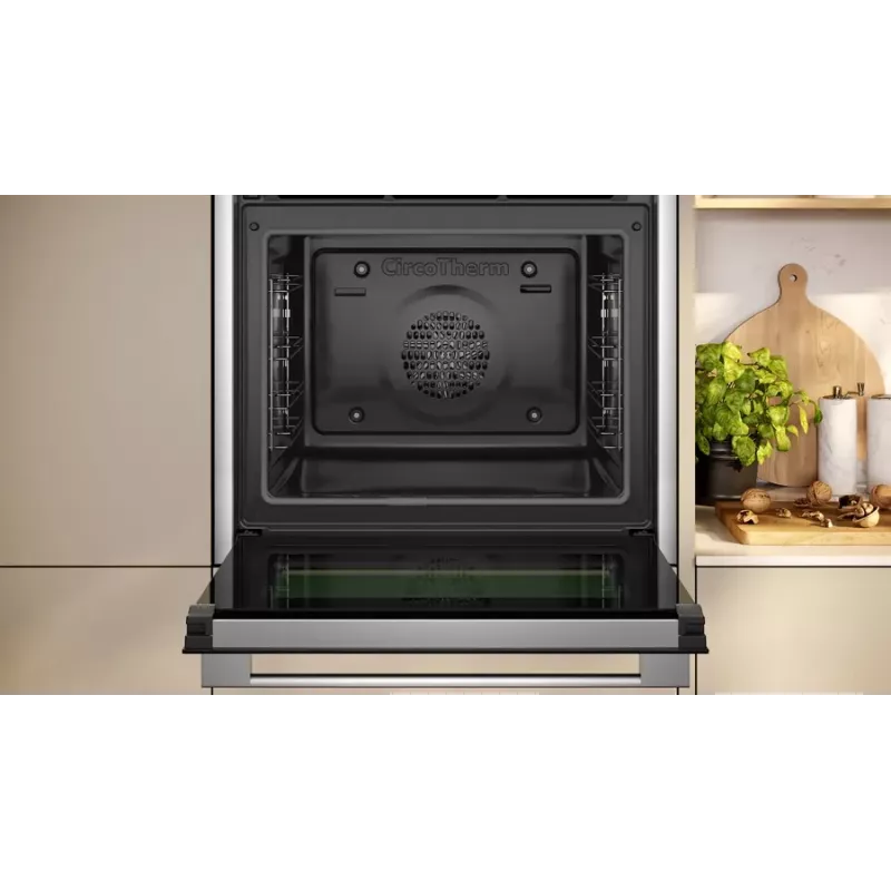 Neff N 70 B24CR71N0 orkaitė 71 L Juoda, Nerūdijantis plienas