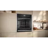 Neff B54CR71N0 orkaitė 71 L Juoda, Nerūdijantis plienas