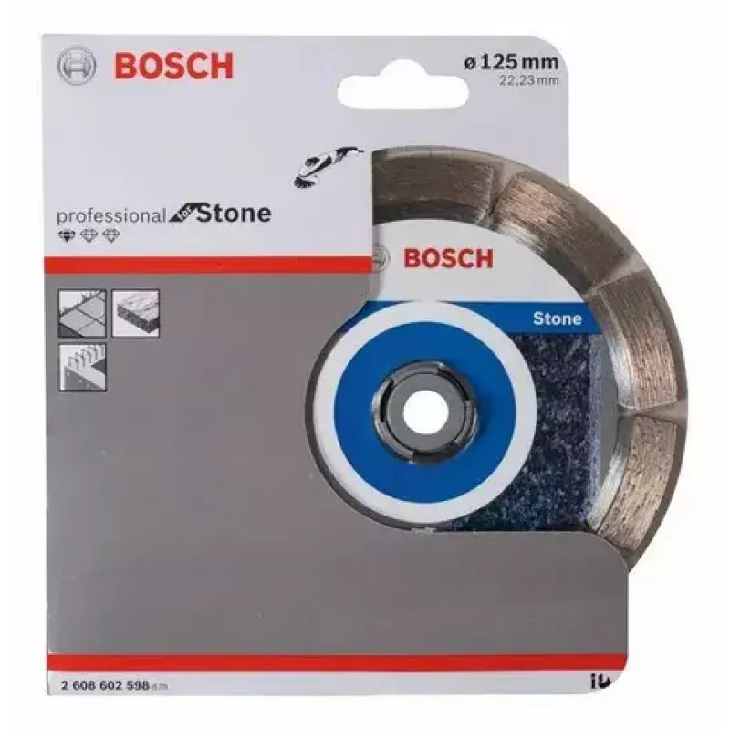 Pjovimo diskas akmeniui Bosch 2 608 602 598 125 mm