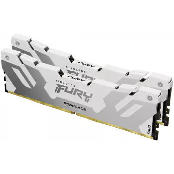 Kingston FURY Renegade 32GB (2x16GB) DDR5 8000MT/s CL38 atminties rinkinys baltas XMP