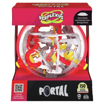Games Perplexus Portal 3D dėlionės rutulys su 150 kliūčių