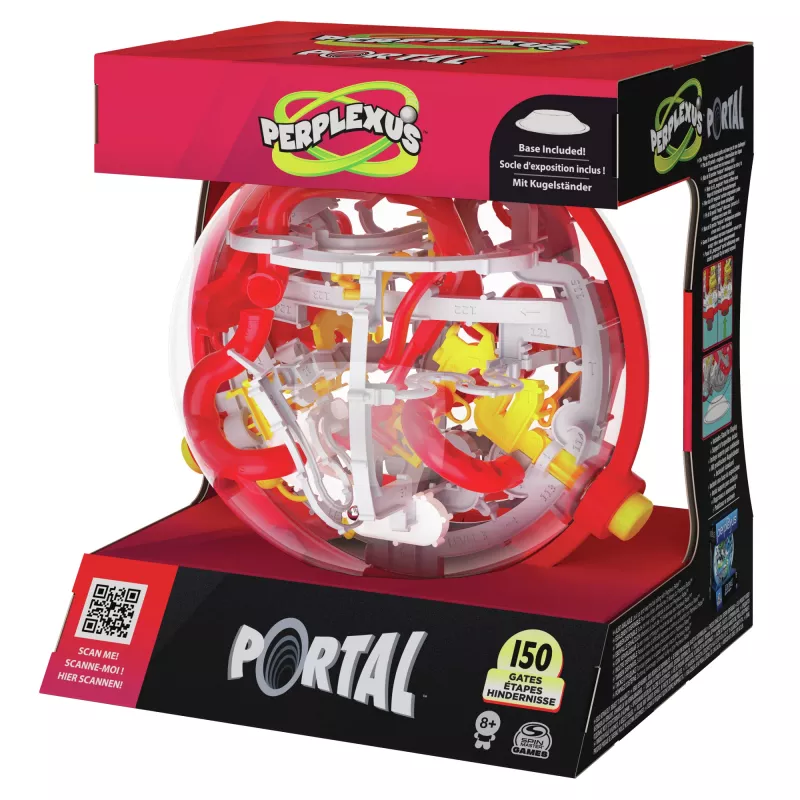 Games Perplexus Portal 3D dėlionės rutulys su 150 kliūčių