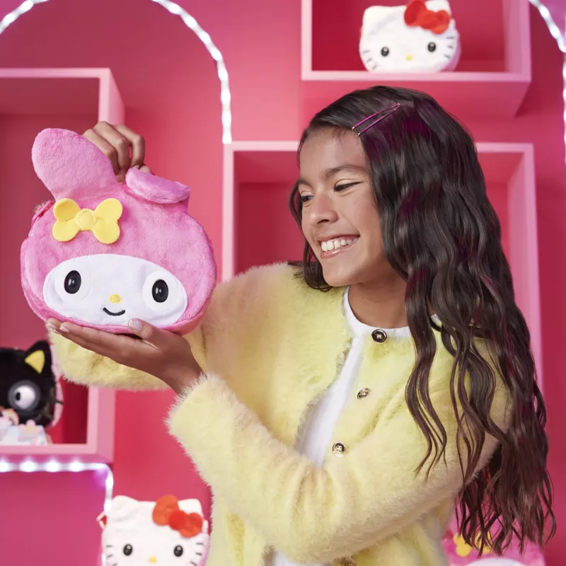 Interaktyvus žaislas-rankinė Purse Pets My Melody su garsais ir reakcijomis