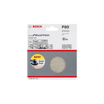 Šlifavimo lakštas Bosch M480 Best for Wood and Paint 2608621166