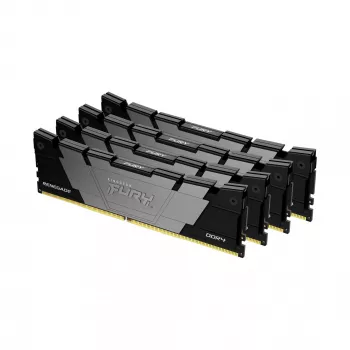 Kingston FURY 64GB (4×16GB) DDR4 3600MT/s CL16 Renegade juodas atminties rinkinys