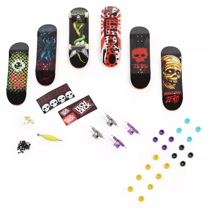 Tech Deck Sk8shop Fingerboard Bonus Pack – Kolekciniai ir pritaikomi mini riedlentės (stiliai gali skirtis)