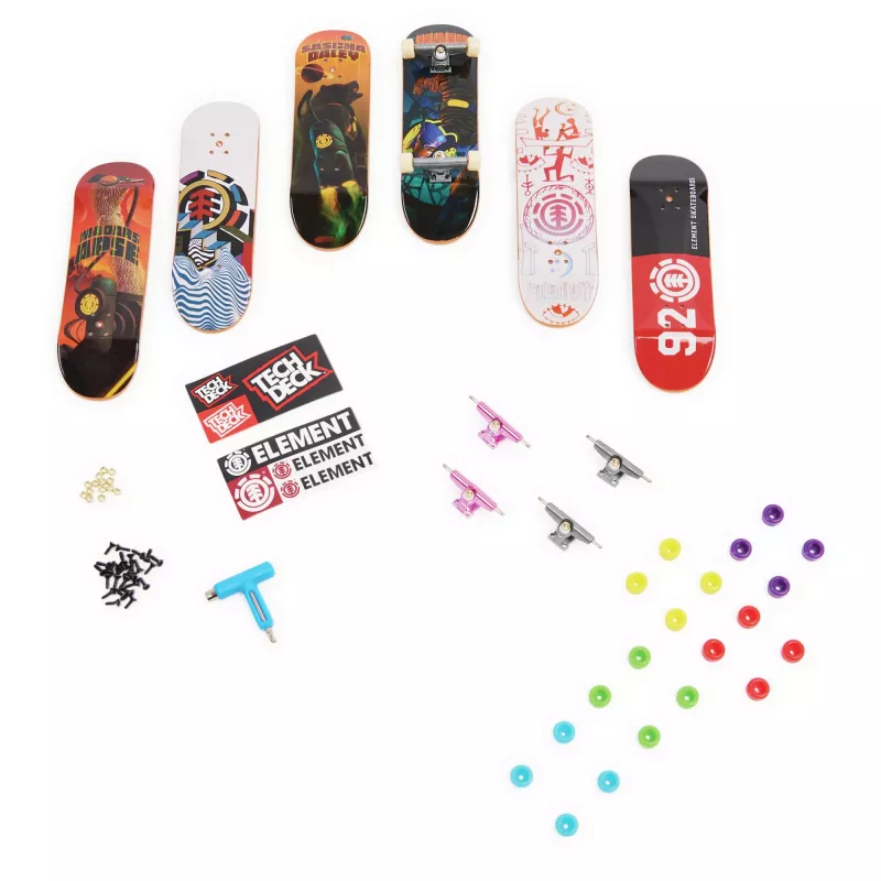 Tech Deck Sk8shop Fingerboard Bonus Pack – Kolekciniai ir pritaikomi mini riedlentės (stiliai gali skirtis)