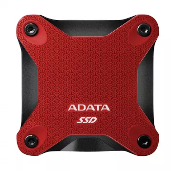 Išorinis SSD diskas ADATA SD620 512 GB, USB 3.2 Gen 2 Micro-USB B, raudonas, silikoninis korpusas