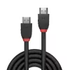 Lindy 3m 8K60Hz HDMI laidas, Black Line, 3 m, HDMI A tipas (standartinis), HDMI A tipas (standartinis), 48 Gbit/s, Juoda