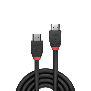 HDMI kabelis Lindy 7,5m standartinis juodas Line 2.0 10,2 Gbit/s