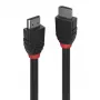 HDMI kabelis Lindy 0,5 m 8K 60Hz juodas linija „Line“ nuo kištuko iki kištuko