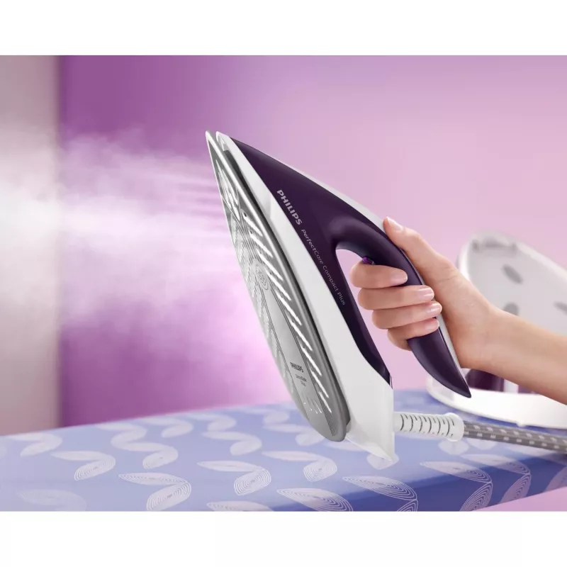 Philips GC7933/30 garo lyginimo stotis 2400 W 1.5 L SteamGlide Plus padas Violetinė