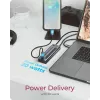 USB šakotuvas icybox IB-HUB1450-C31 — 10 prievadų, USB 3.2