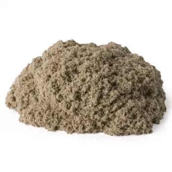 Kinetic Sand 2 lb rudos spalvos žaidimų smėlis, lipnus sensorinis smėlis vaikams, daugkartinio naudojimo maišelis (pakuotė gali skirtis), nuo 3 metų