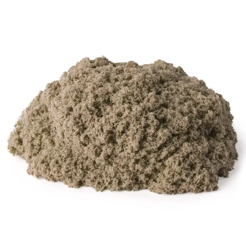 Kinetic Sand 2 lb rudos spalvos žaidimų smėlis, lipnus sensorinis smėlis vaikams, daugkartinio naudojimo maišelis (pakuotė gali skirtis), nuo 3 metų