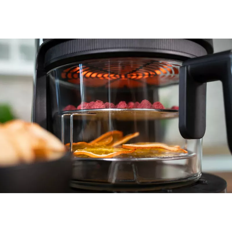 Karšto oro gruzdintuvė Unold 58695, 3,5 L, 1200 W, juoda