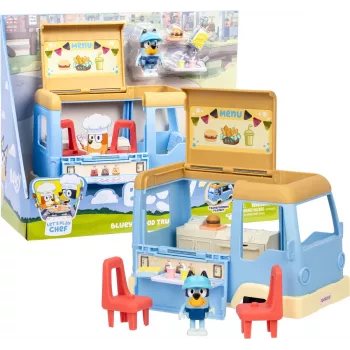 Žaidimų rinkinys TMTOYS Moose Toys MS18919 – Bluey kavinės rinkinys, plastikinis, įvairiaspalvis, nuo 3 metų