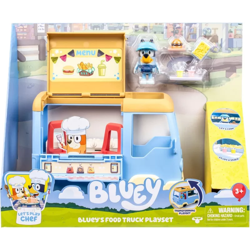Žaidimų rinkinys TMTOYS Moose Toys MS18919 – Bluey kavinės rinkinys, plastikinis, įvairiaspalvis, nuo 3 metų
