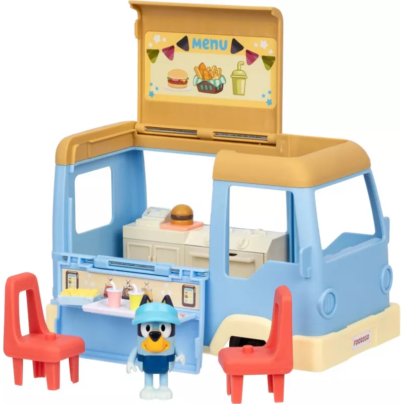 Žaidimų rinkinys TMTOYS Moose Toys MS18919 – Bluey kavinės rinkinys, plastikinis, įvairiaspalvis, nuo 3 metų