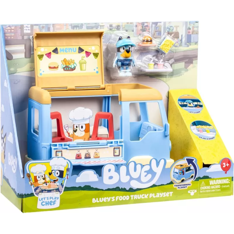 Žaidimų rinkinys TMTOYS Moose Toys MS18919 – Bluey kavinės rinkinys, plastikinis, įvairiaspalvis, nuo 3 metų