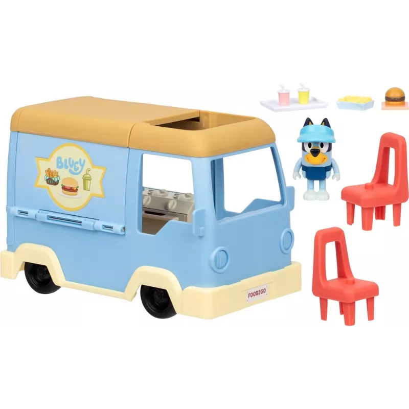 Žaidimų rinkinys TMTOYS Moose Toys MS18919 – Bluey kavinės rinkinys, plastikinis, įvairiaspalvis, nuo 3 metų