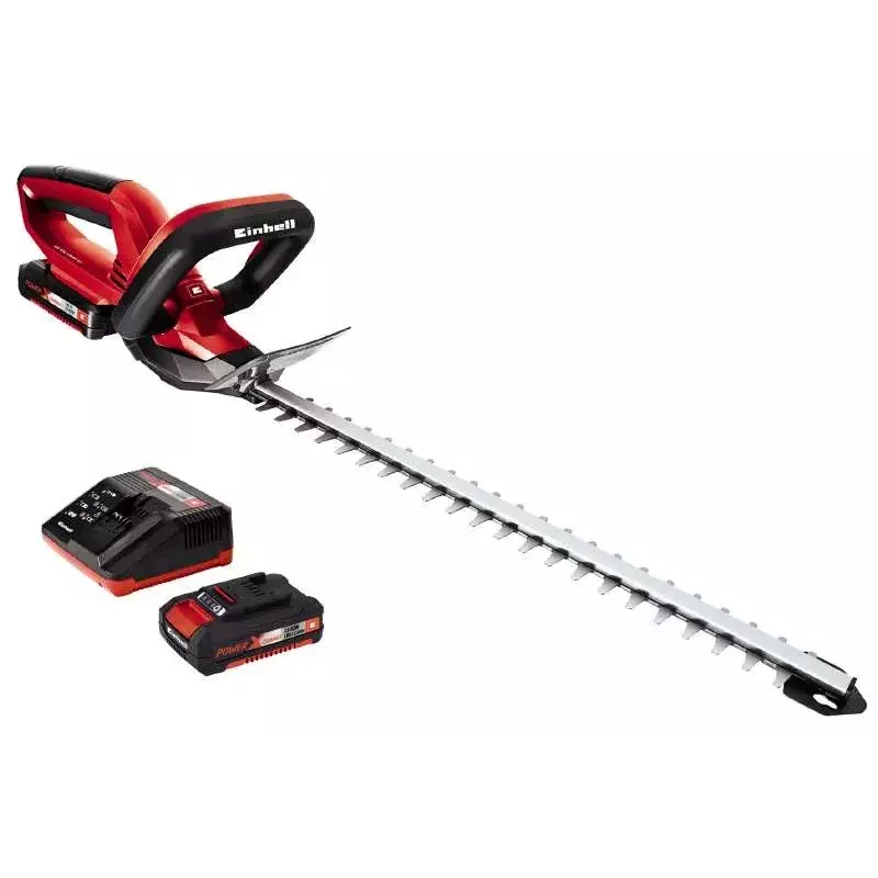 Belaidis krūmapjovė Einhell GE-CH 1846 Li Kit dvigubas peilis 2,3 kg