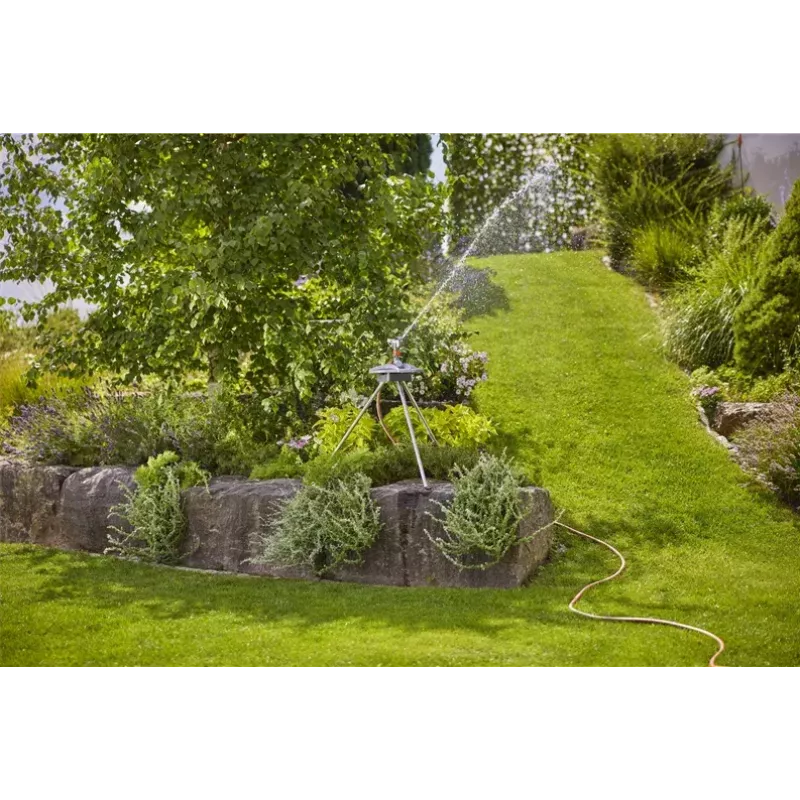 Purkštuvo stovas Gardena 18735-20 Juodas Nerūdijantis plienas Plastikas