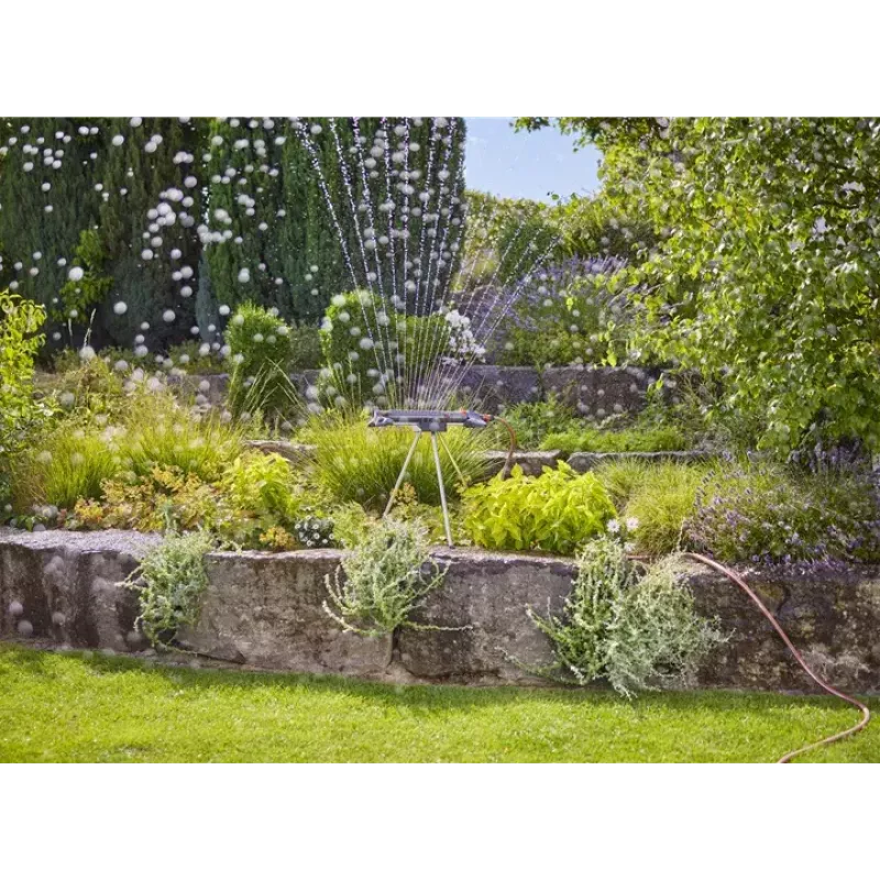 Purkštuvo stovas Gardena 18735-20 Juodas Nerūdijantis plienas Plastikas