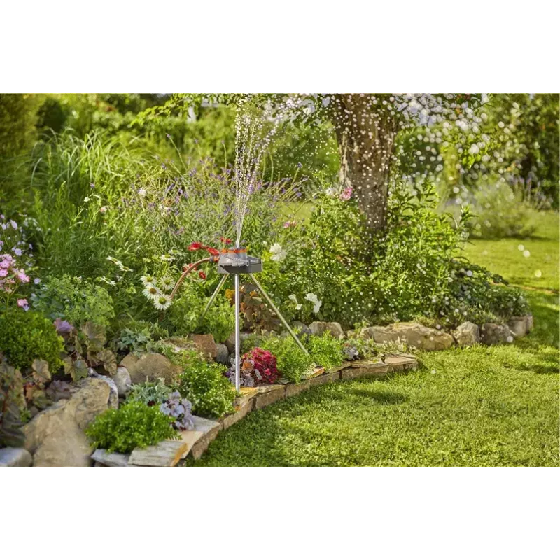 Purkštuvo stovas Gardena 18735-20 Juodas Nerūdijantis plienas Plastikas