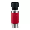 EMSA Travel Mug Classic N2020400 termopuodis 360 ml juoda, raudona, nerūdijantis plienas