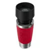 EMSA Travel Mug Classic N2020400 termopuodis 360 ml juoda, raudona, nerūdijantis plienas