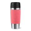 EMSA Travel Mug Classic 360 ml koralinis nerūdijančio plieno kelioninis puodelis