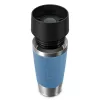 EMSA Travel Mug Classic 360 ml mėlynas nerūdijančio plieno kelioninis puodelis