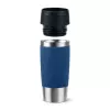 EMSA Travel Mug Classic N2020300 kelioninis puodelis 360 ml juoda, mėlyna, nerūdijantis plienas