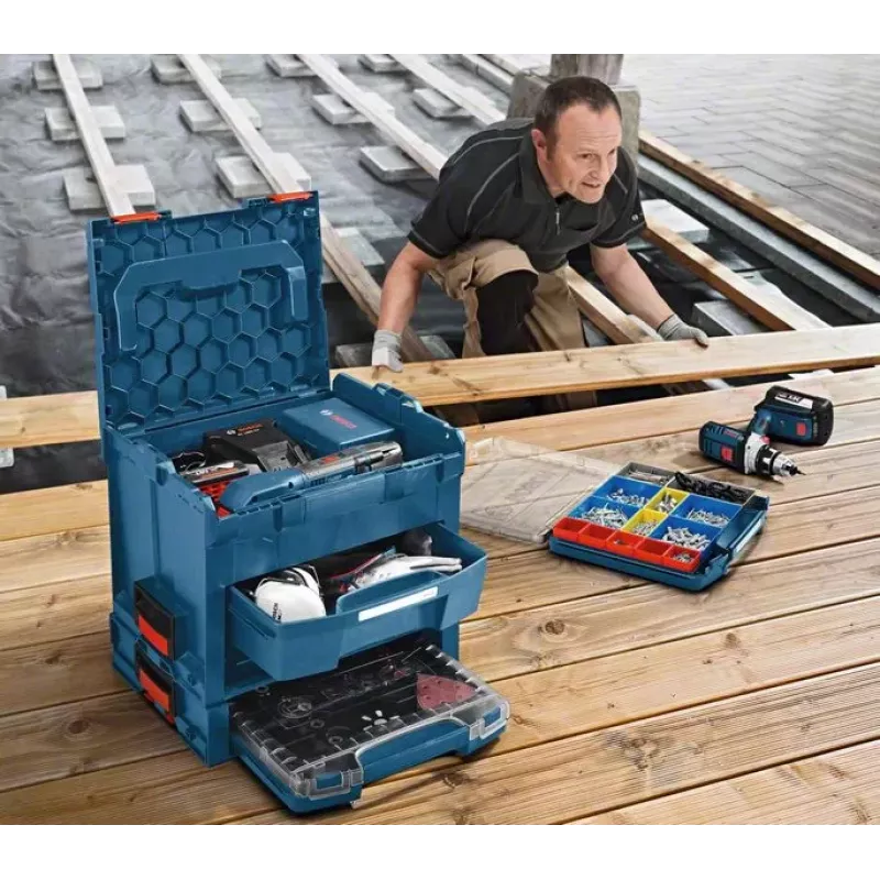Bosch 1 600 A00 M7N įdėklų rinkinys dėžutei, juodas
