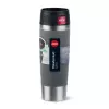 EMSA N2022300 Travel Mug Classic Grande termo puodelis, 500 ml, nerūdijantis plienas/PP/silikonas, Quick Press dangtis, pilkas