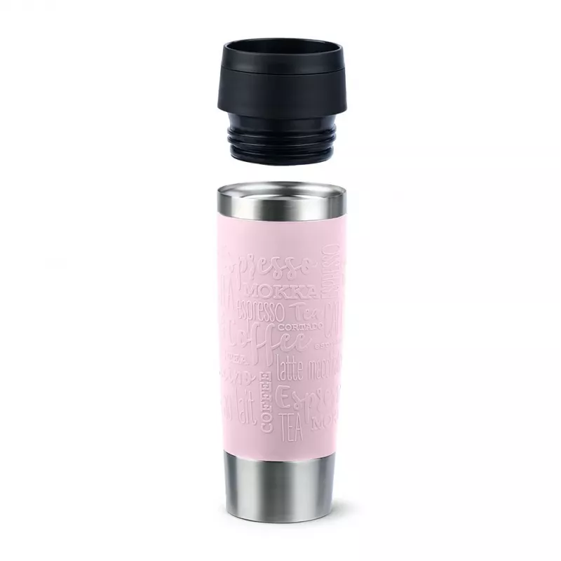 EMSA Travel Mug Classic Grande 500 ml Rožinis, Nerūdijantis plienas